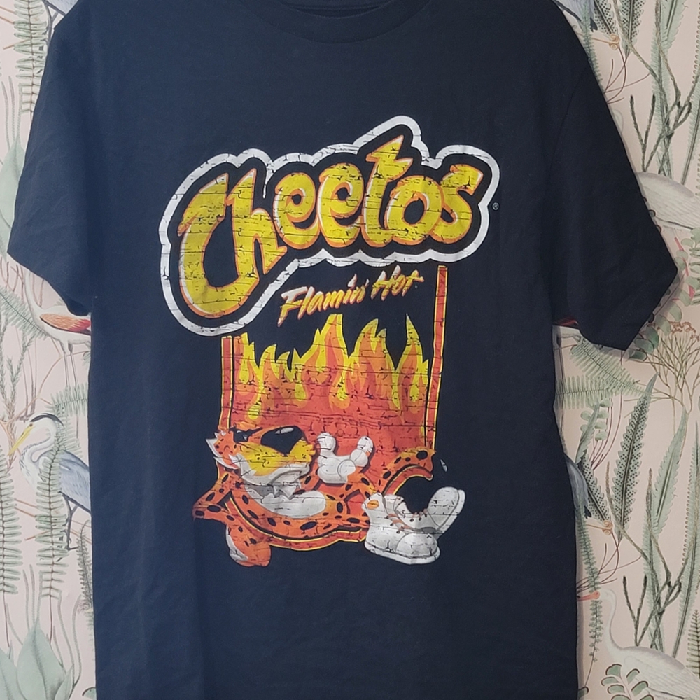 Flamin' Hot Black T-Shirt